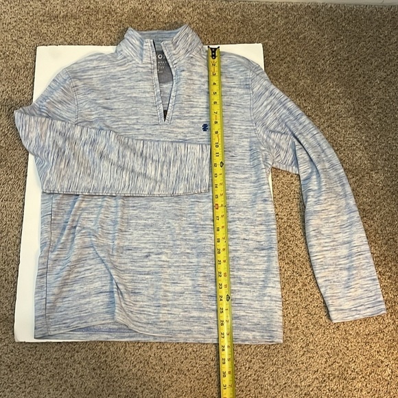 IZOD Advantage Performance 1/4 Zip Knit Pullover Top - Picture 6 of 10
